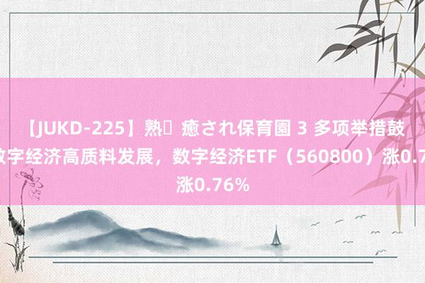 【JUKD-225】熟・癒され保育園 3 多项举措鼓舞数字经济高质料发展，数字经济ETF（560800）涨0.76%