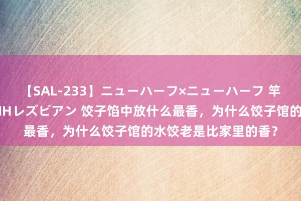 【SAL-233】ニューハーフ×ニューハーフ 竿有り同性愛まるごとNHレズビアン 饺子馅中放什么最香，为什么饺子馆的水饺老是比家里的香？