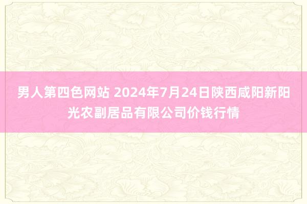 男人第四色网站 2024年7月24日陕西咸阳新阳光农副居品有限公司价钱行情