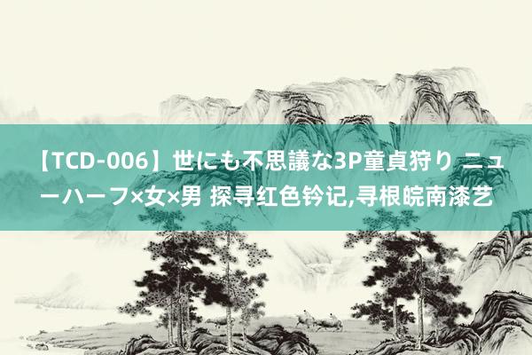 【TCD-006】世にも不思議な3P童貞狩り ニューハーフ×女×男 探寻红色钤记，寻根皖南漆艺