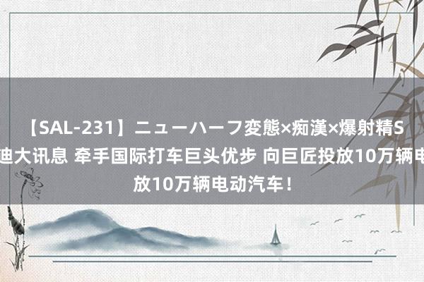 【SAL-231】ニューハーフ変態×痴漢×爆射精SEX 比亚迪大讯息 牵手国际打车巨头优步 向巨匠投放10万辆电动汽车！