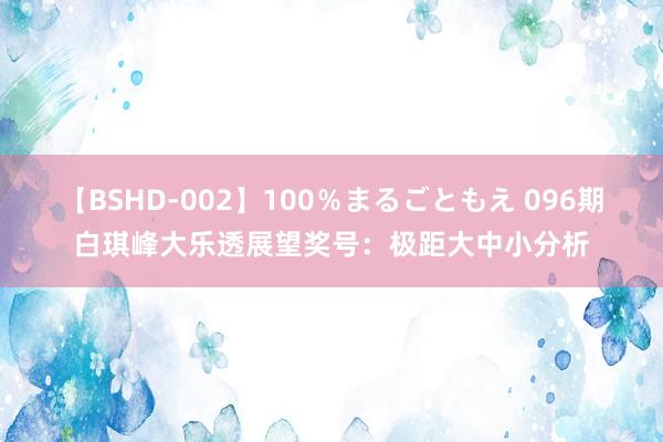 【BSHD-002】100％まるごともえ 096期白琪峰大乐透展望奖号：极距大中小分析