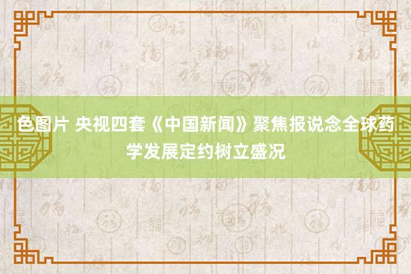 色图片 央视四套《中国新闻》聚焦报说念全球药学发展定约树立盛况